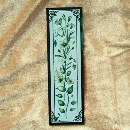 Wild Herb Botanical Bookmark 2x6 Art Nouveau