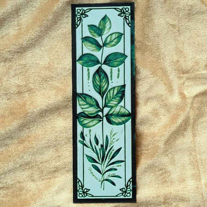 Wild Herb Botanical Bookmark 2x6 Art Nouveau