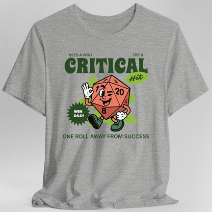 Vintage D20 Critical Hit T-Shirt