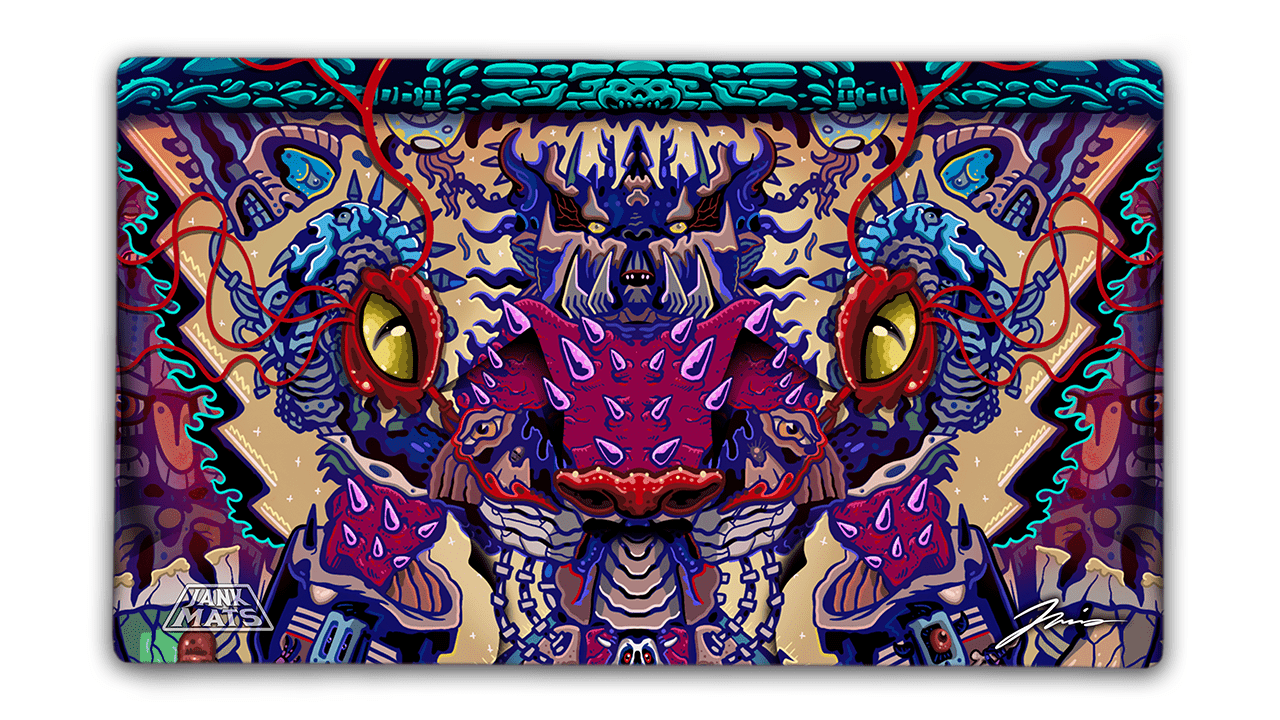 Walking Ghost Phase Playmat — Premium TCG Gaming Mat