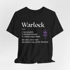 Warlock Class Definition T-Shirt