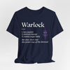 Warlock Class Definition T-Shirt