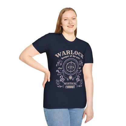Warlock Class Vintage Label T-Shirt