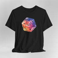 Watercolor Clouds D20 Dice Shirt