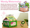 Watermelon Kawaii Cat Dice Set – Milk Carton