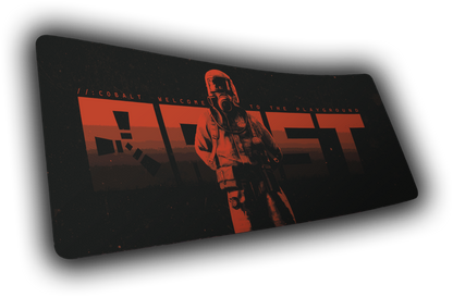 "Welcome to Rust" — Rust Deskmat