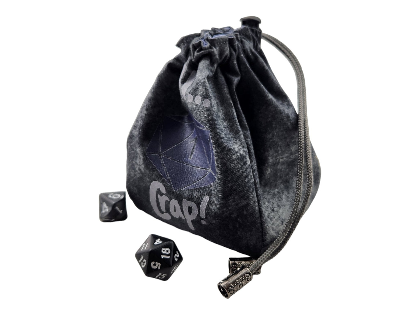 " Well Crap" dice bag, critical fail