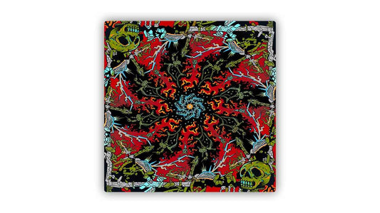 Wheel of Fire — 2 Player Cloth TCG Playmat
