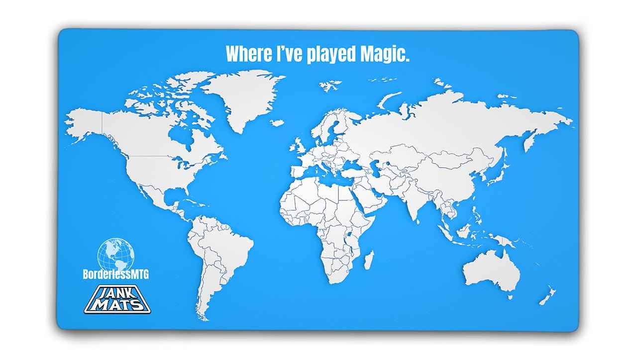 Where I've Played Magic — MTG Memory Playmat