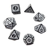 White and Black Decorative Dice Set