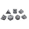 White and Black Decorative Dice Set