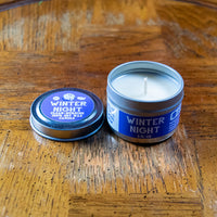 Winter Night Gaming Candle