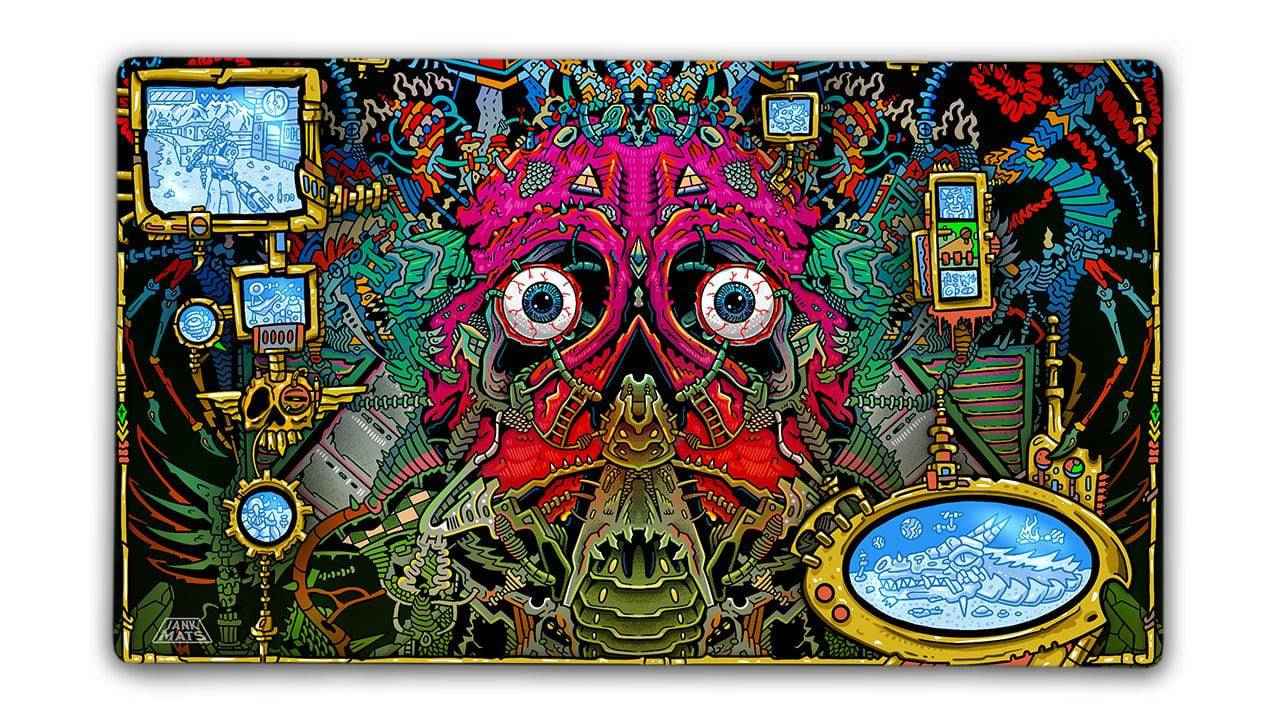 Wired Playmat — Premium TCG Gaming Mat