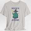 Dress For The Job You Want T-Shirt - Wizard Cat D&D Tee