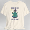 Dress For The Job You Want T-Shirt - Wizard Cat D&D Tee