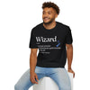 Wizard Class Definition T-Shirt – Funny DnD Definition Tee