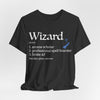 Wizard Class Definition T-Shirt – Funny DnD Definition Tee