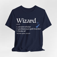 Wizard Class Definition T-Shirt – Funny DnD Definition Tee