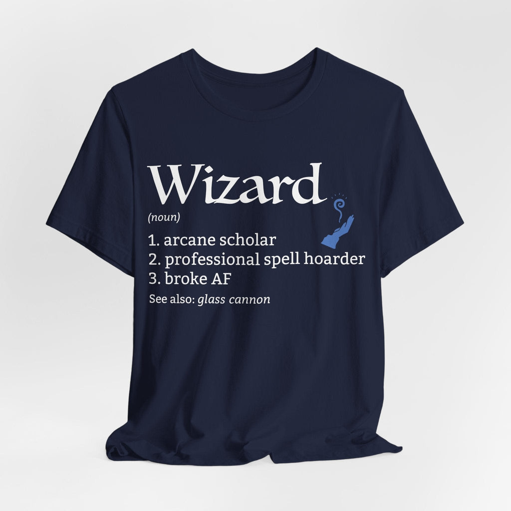 Wizard Class Definition T-Shirt – Funny DnD Definition Tee