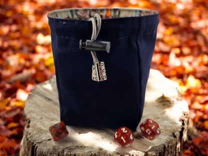Into the Woods Dice Bag — Folk Art Fox