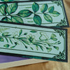 Wild Herb Botanical Bookmark 2x6 Art Nouveau