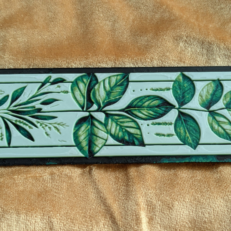 Wild Herb Botanical Bookmark 2x6 Art Nouveau