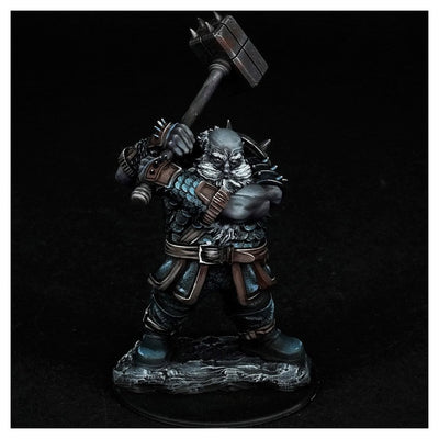 D&D: Nolzur's Marvelous Miniatures - Enlarged Duergar (Paint Night Kit)
