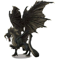 D&D: Icons of the Realms - Adult Black Dragon Premium Figure