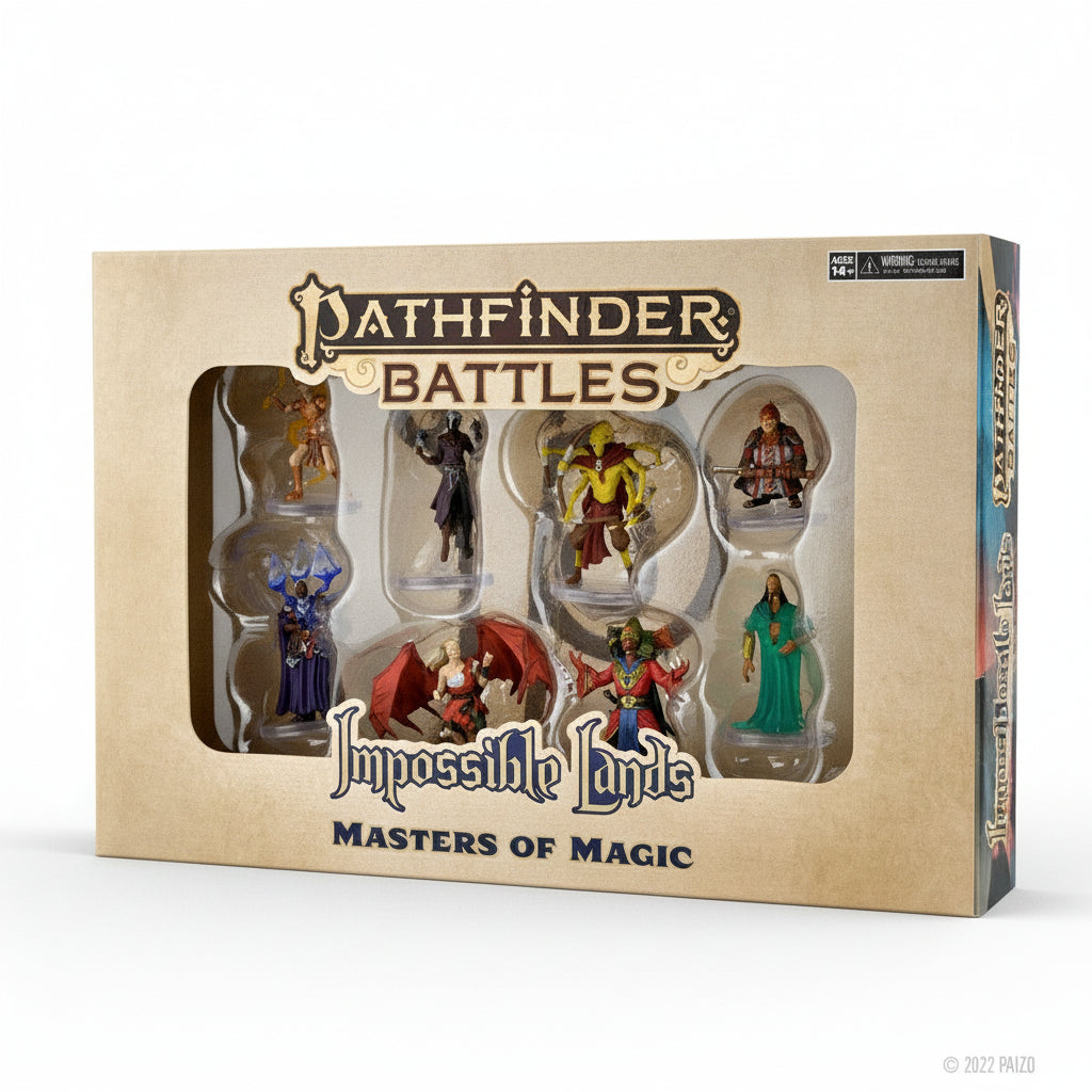 Pathfinder Battles: Impossible Lands - Masters of Magic Boxed Set