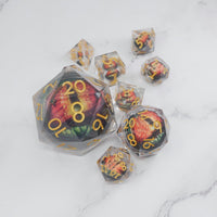 Xanathar's Eye | Giant D20 Moving Eye DnD Dice | Acrylic RPG Gaming Dice