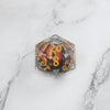Xanathar's Eye |  7 Piece Moving Eye DnD Dice Set | Acrylic RPG Gaming Dice