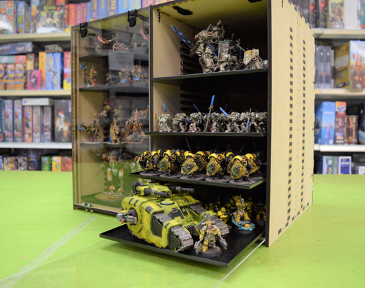MagCase XL 2.0 – MDF Magnetic Carrying & Display Case for Miniatures | Tabletop Stronghold