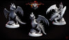 Young (Wyrmling) Red Dragon Miniatures