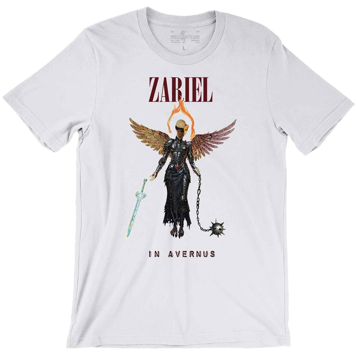 In Avernus — Zariel Grunge D&D T-Shirt