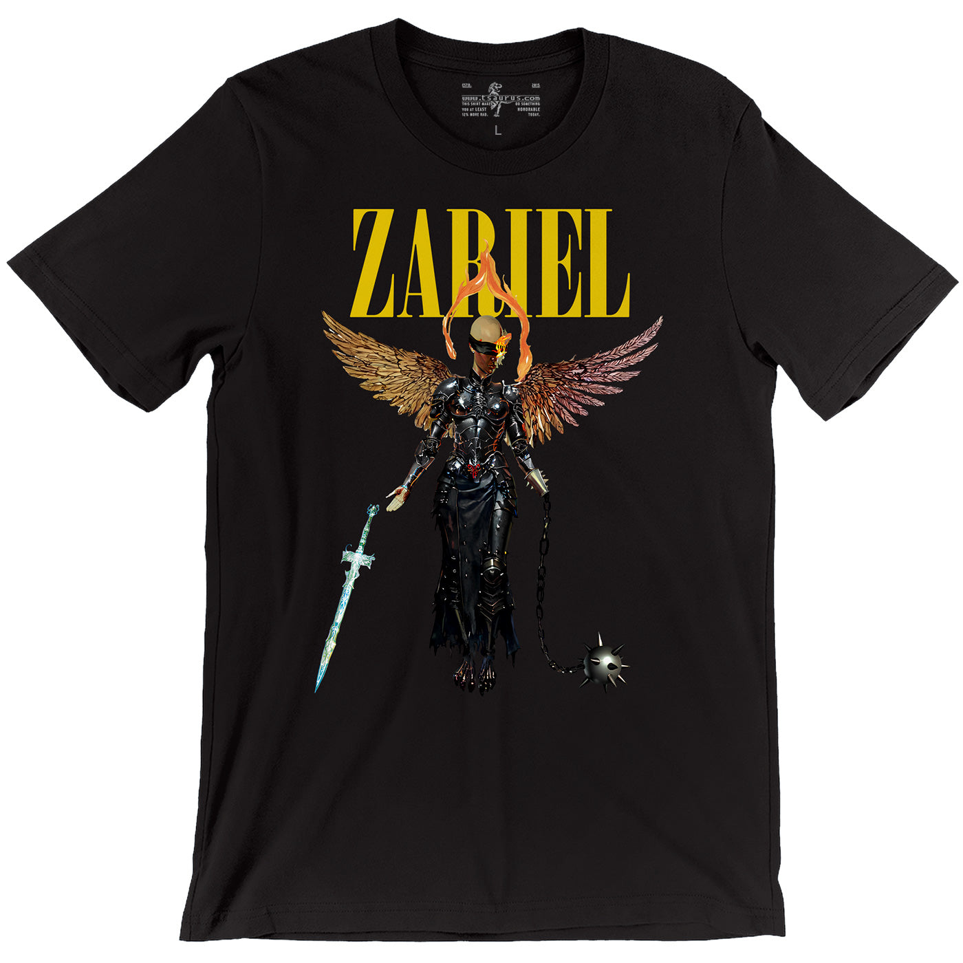 In Avernus — Zariel Grunge D&D T-Shirt