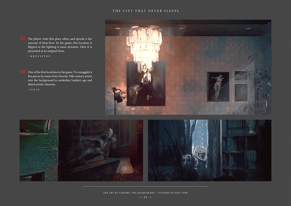 Vampire: The Masquerade - Coteries of New York Artbook