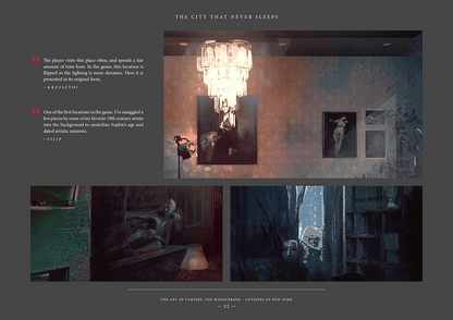 Vampire: The Masquerade - Coteries of New York Artbook