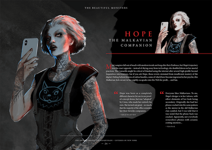Vampire: The Masquerade - Coteries of New York Artbook