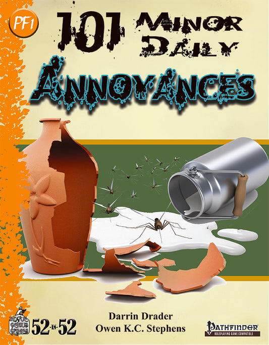 Week 13: 101 Minor Daily Annoyances PF1e