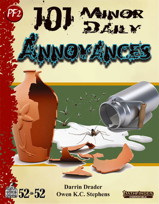 Week 13: 101 Minor Daily Annoyances PF2e