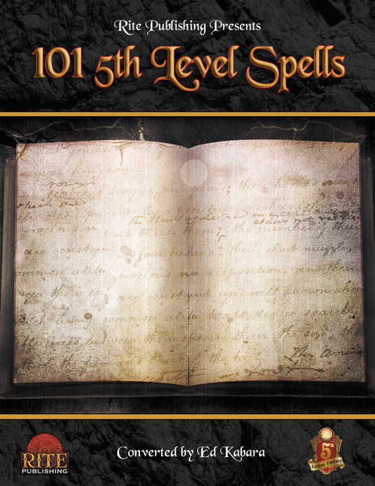 101 5th Level Spells (5E)