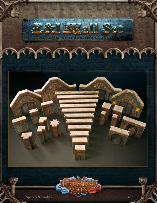 Exterior and Interior Wall Set