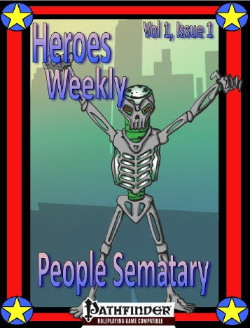 Heroes Weekly Vol 1, Issue #1, People Sematary