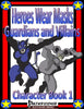 Heroes Wear Masks, Character Book 1, Guardians and Villains
