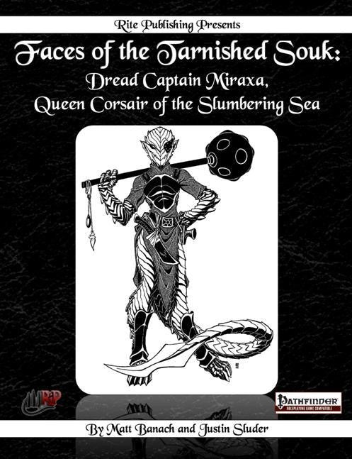 Faces of the Tarnished Souk: Dread Captain Miraxa, Queen Corsair of the Slumbering Sea