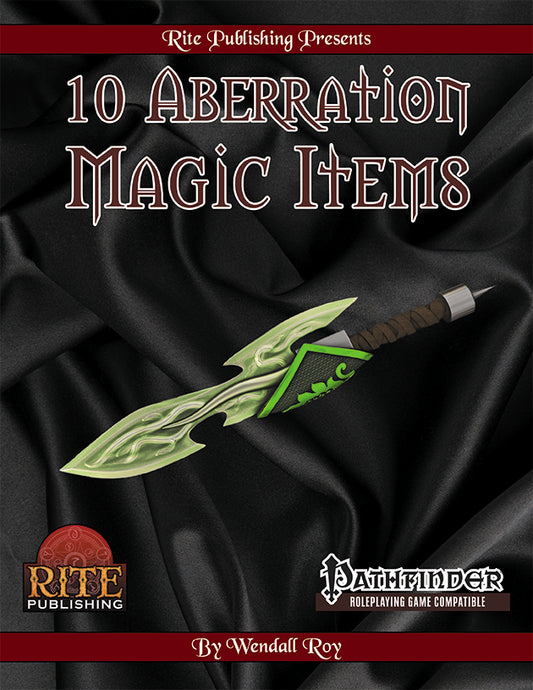 10 Aberration Magic Items (PFRPG)