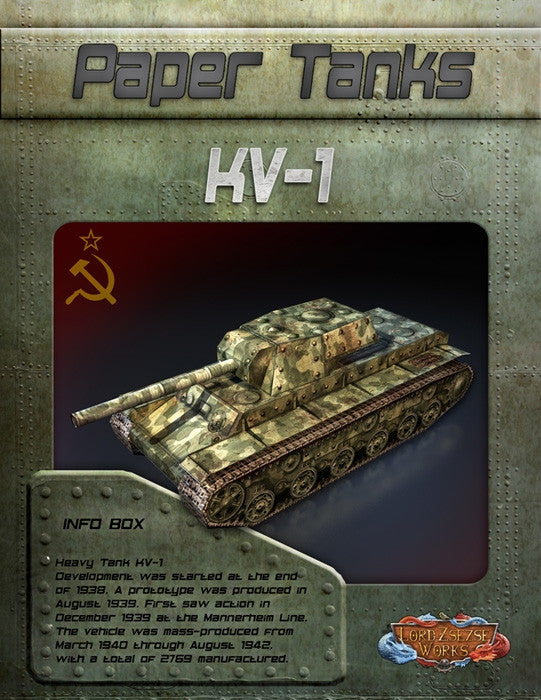 Paper Tanks - KV-1