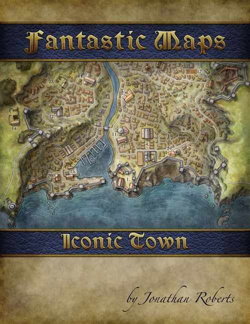 Fantastic Maps - Iconic Town