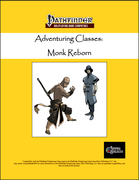 Adventuring Classes: Monk Reborn