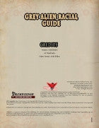 Grey Alien Racial Guide